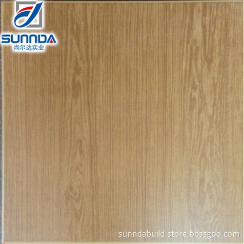 400x400mm matte finish rustic ceramic floor tile wood flooring tile made in china